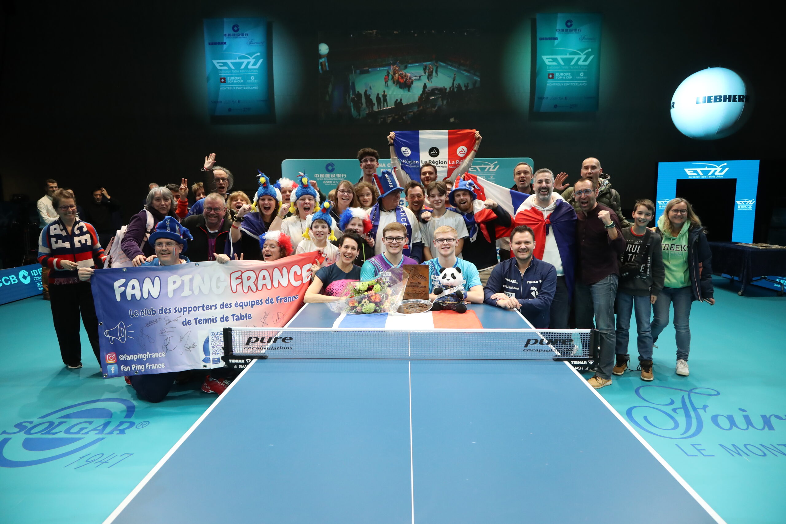 Ambiance du CCB Europe Top 16 Cup Montreux